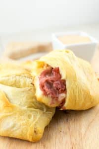 Reuben Stuffed Crescent Rolls